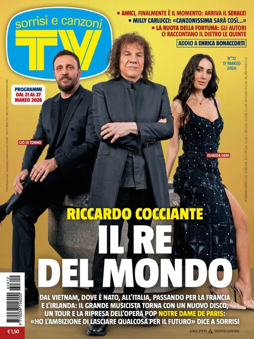 Title details for TV Sorrisi e Canzoni by Mondadori Media S.p.A., S.L.L. - Available